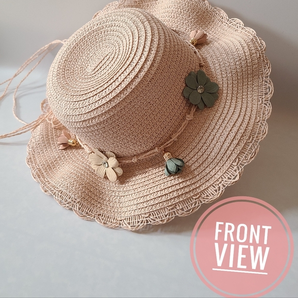 Girls Sun Hat & Purse Set - Picture 2 of 4